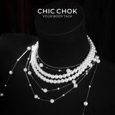 Pearl Veins - CHICCHOK - Necklace - 