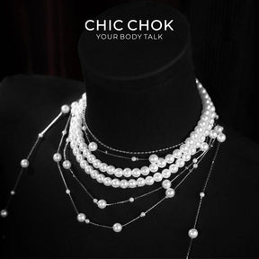 Pearl Veins - CHICCHOK - Necklace - 