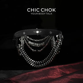 Fogbound Castle - CHICCHOK - Breathless, Choker, collar, Necklace - Choker