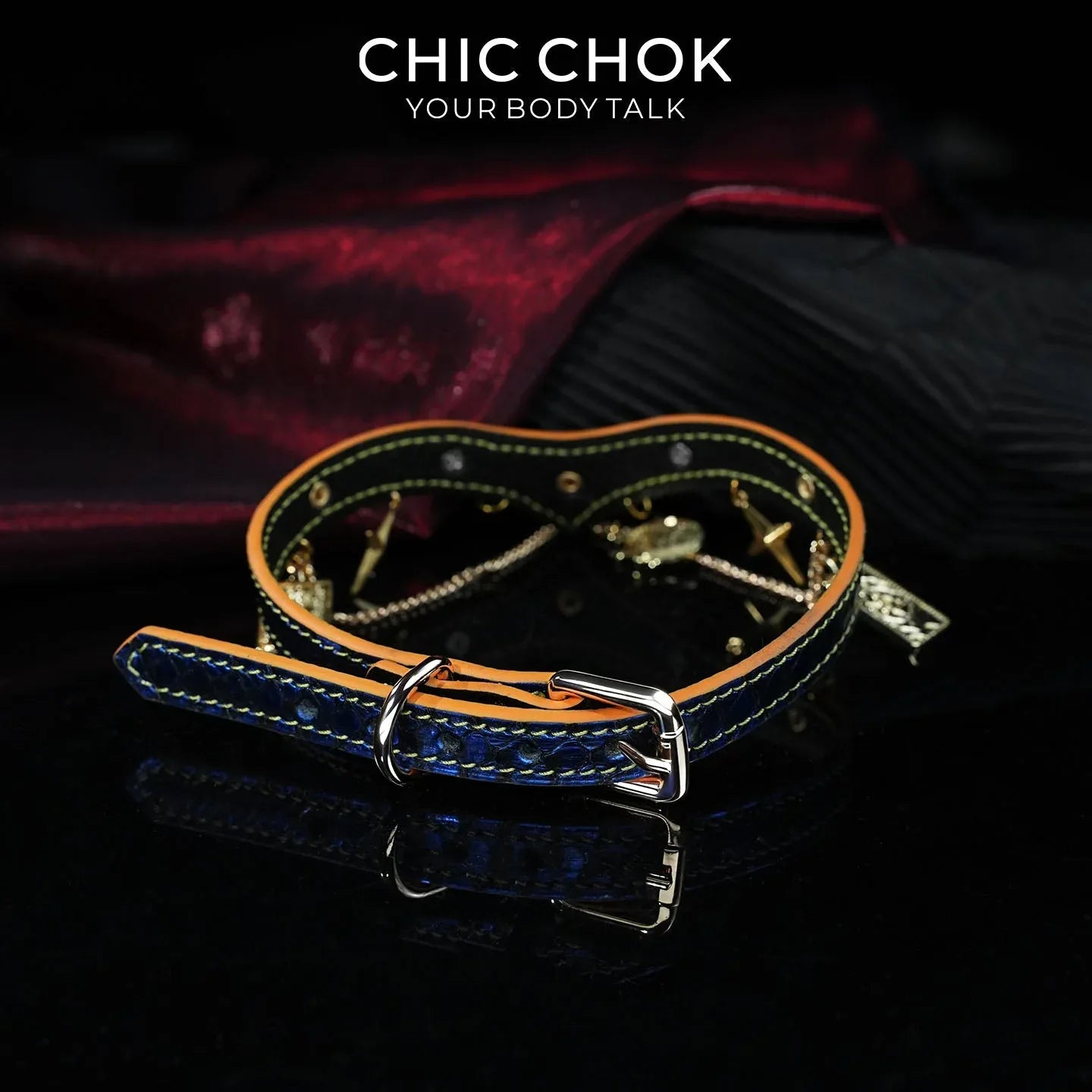 Aries: Arcana & Spikes - CHICCHOK - collar - Choker