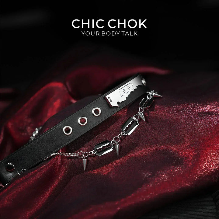 Iron Blade - CHICCHOK - Breathless, Choker, collar, Necklace - Choker