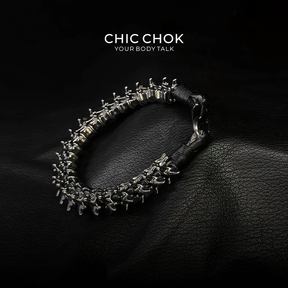 CHICCHOK Dragon Bone Bracelet - CHICCHOK - Bracelet - Metallic Bracelet