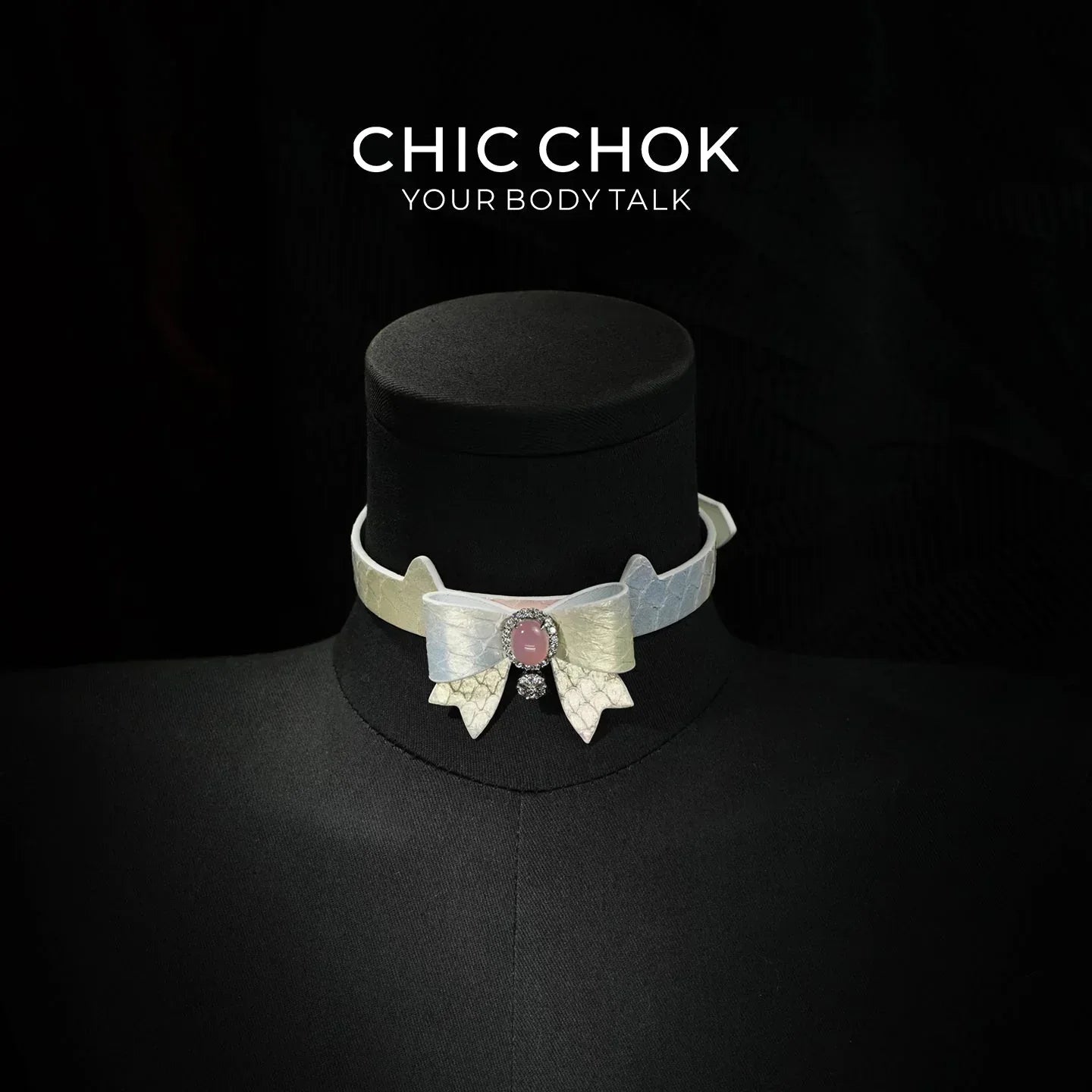 CHICCHOK Whisper of Pearls: A Symphony of Elegance and Mythology - CHICCHOK - Choker, collar - Choker