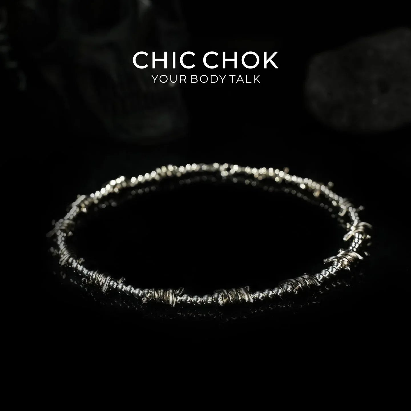 CHICCHOK [Steel Thorns] Heavy Metal Punk Necklace - CHICCHOK - Choker