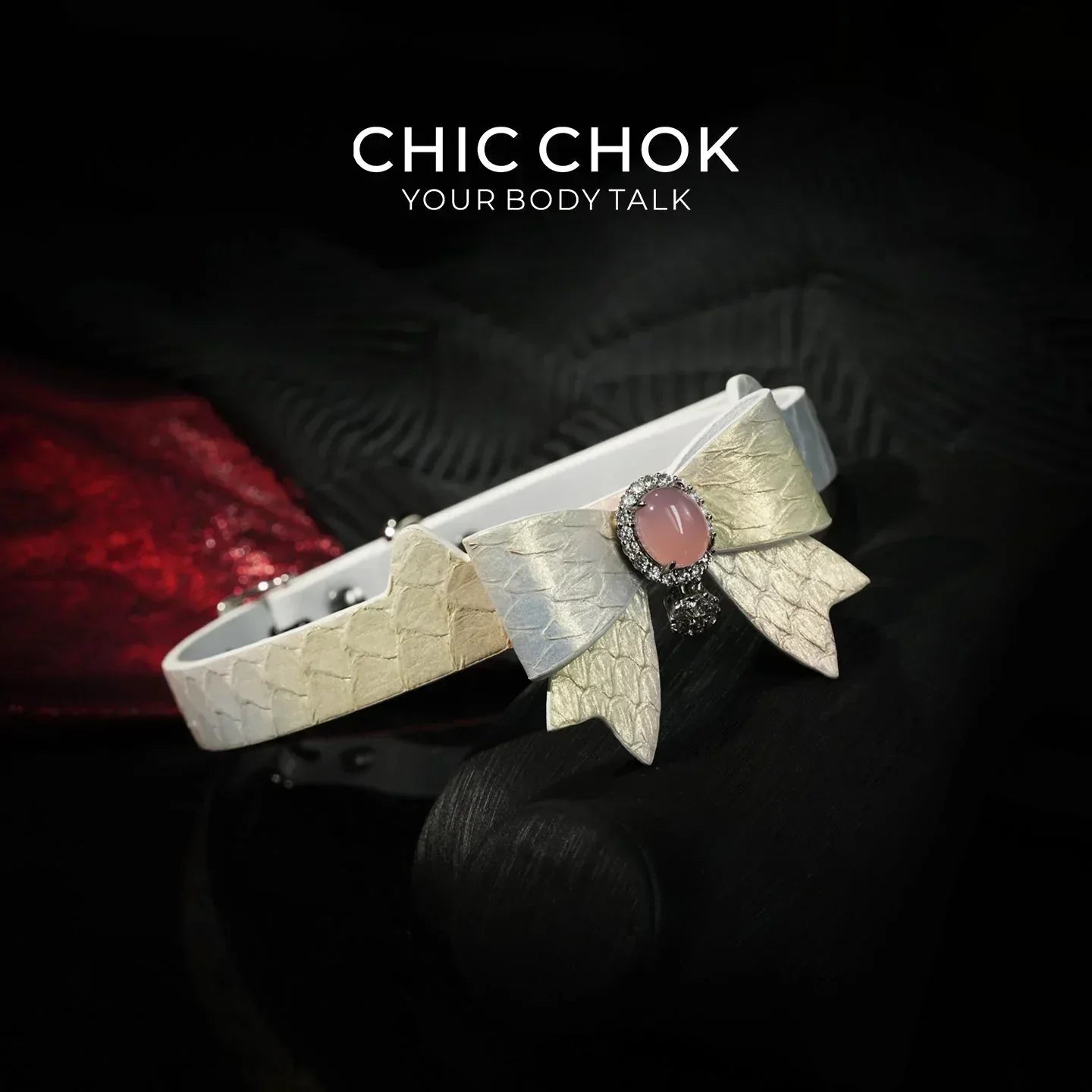 CHICCHOK Whisper of Pearls: A Symphony of Elegance and Mythology - CHICCHOK - Choker, collar - Choker