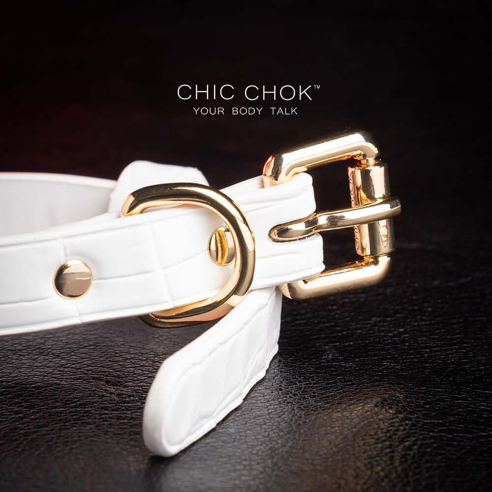 CHICCHOK [Daylight Chaser] - Crocodile Pattern Leather Bracelet - CHICCHOK - Bracelet
