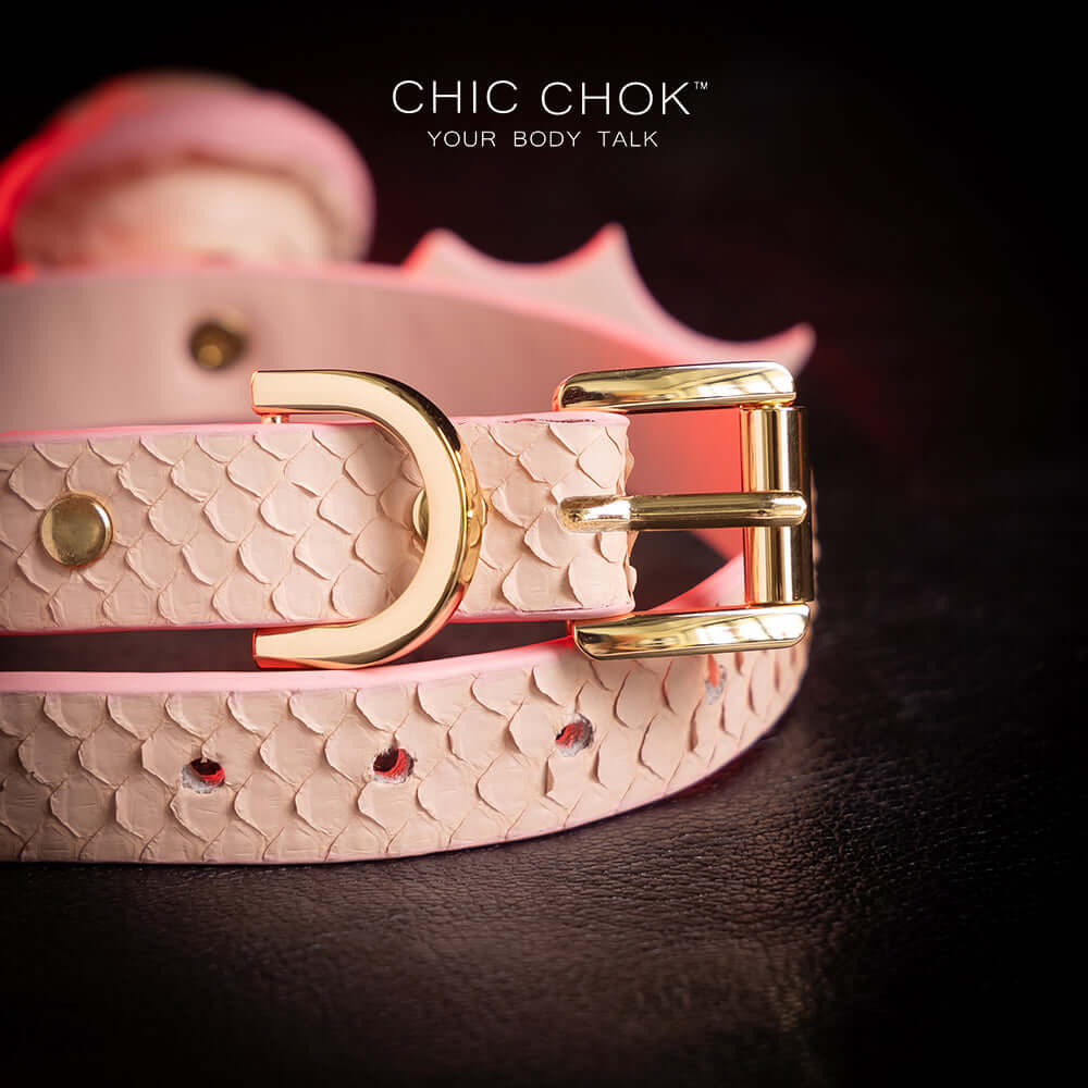 CHICCHOK-pink, collar, bat wings, cute pink, cute girls, comfortable to wear