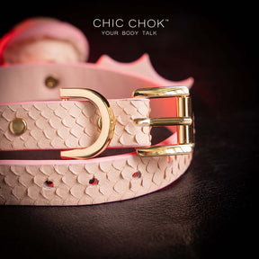 CHICCHOK-pink, collar, bat wings, cute pink, cute girls, comfortable to wear