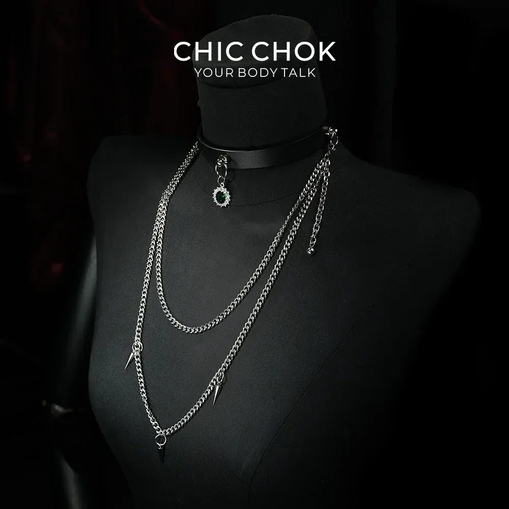 Knight's Sacred Oath - CHICCHOK - Choker, Haute Couture Gothic Collection