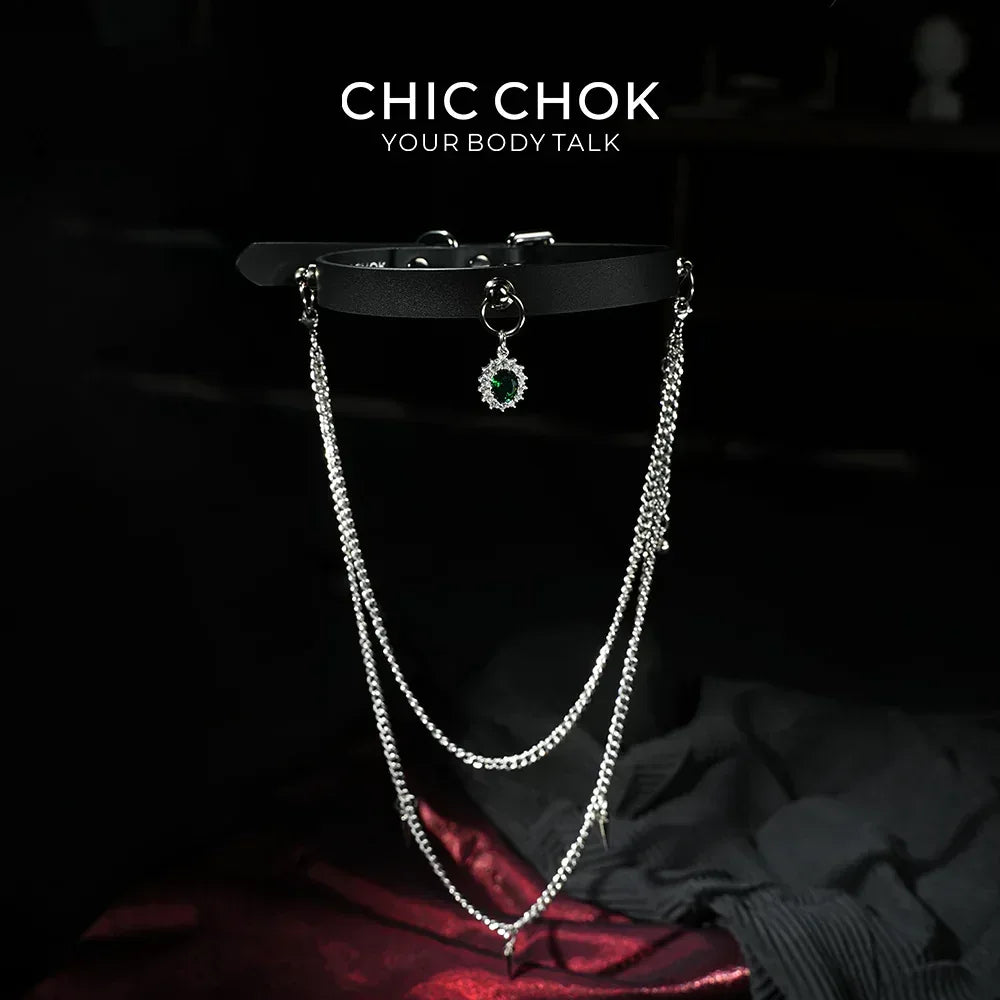 Knight's Sacred Oath - CHICCHOK - Choker, Haute Couture Gothic Collection