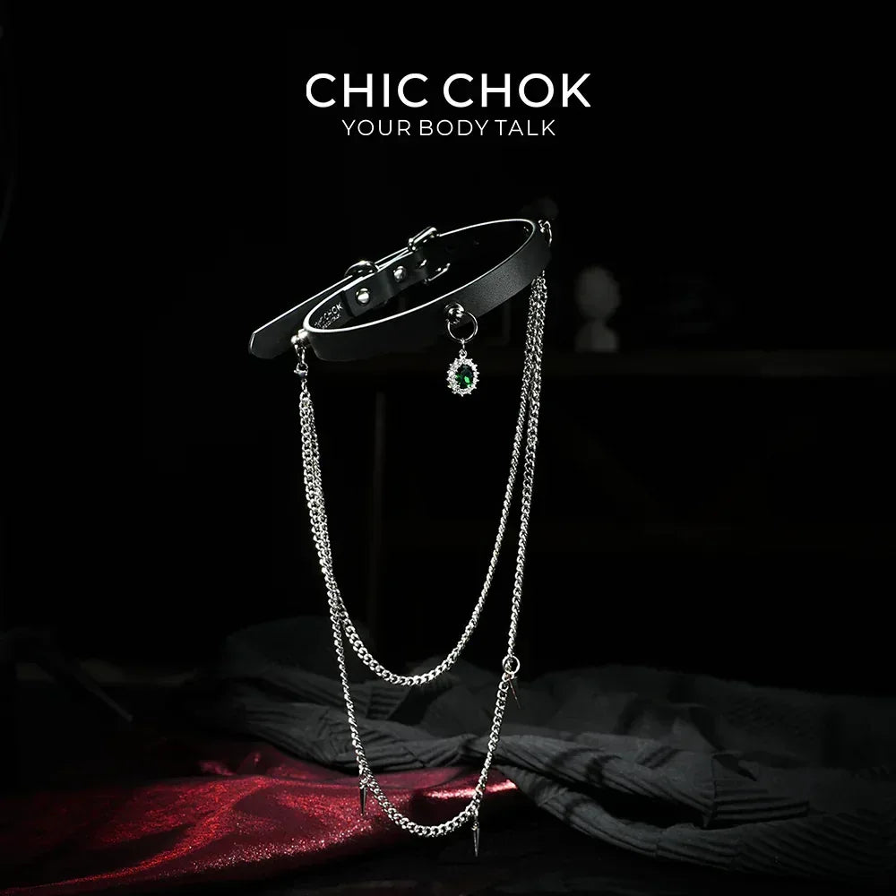 Knight's Sacred Oath - CHICCHOK - Choker, Haute Couture Gothic Collection