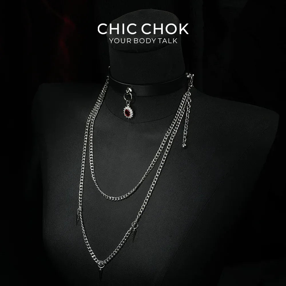Knight's Sacred Oath - CHICCHOK - Choker, Haute Couture Gothic Collection