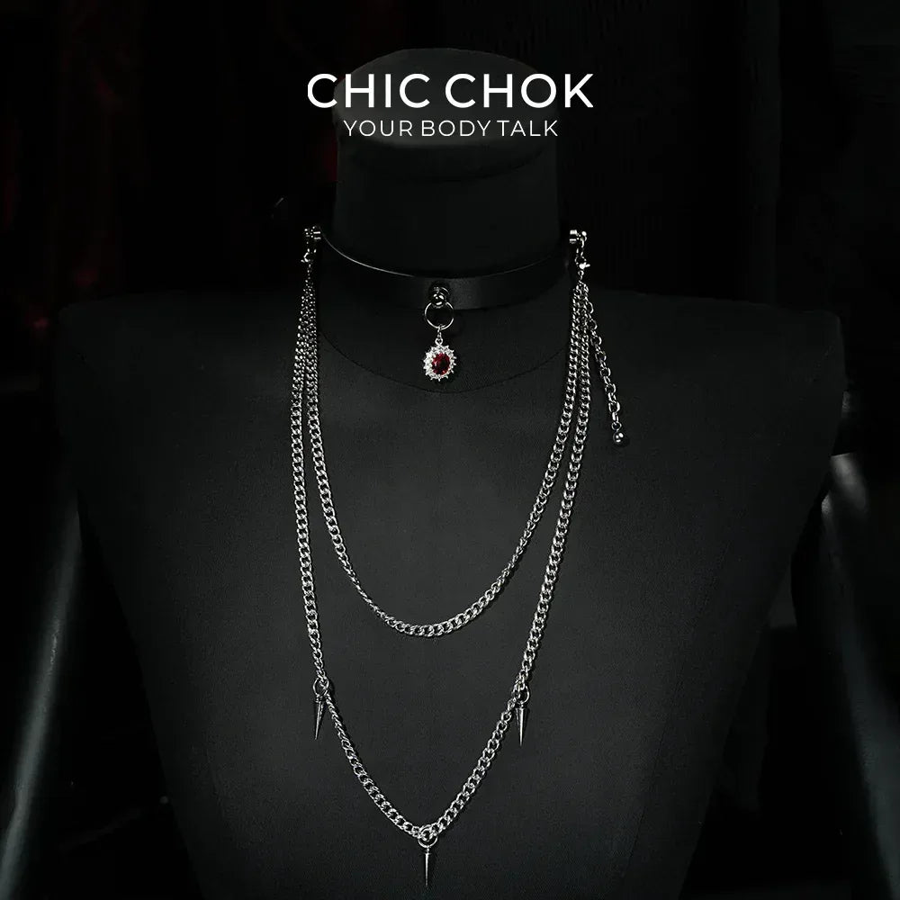 Knight's Sacred Oath - CHICCHOK - Choker, Haute Couture Gothic Collection