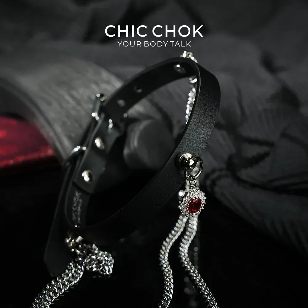 Knight's Sacred Oath - CHICCHOK - Choker, Haute Couture Gothic Collection