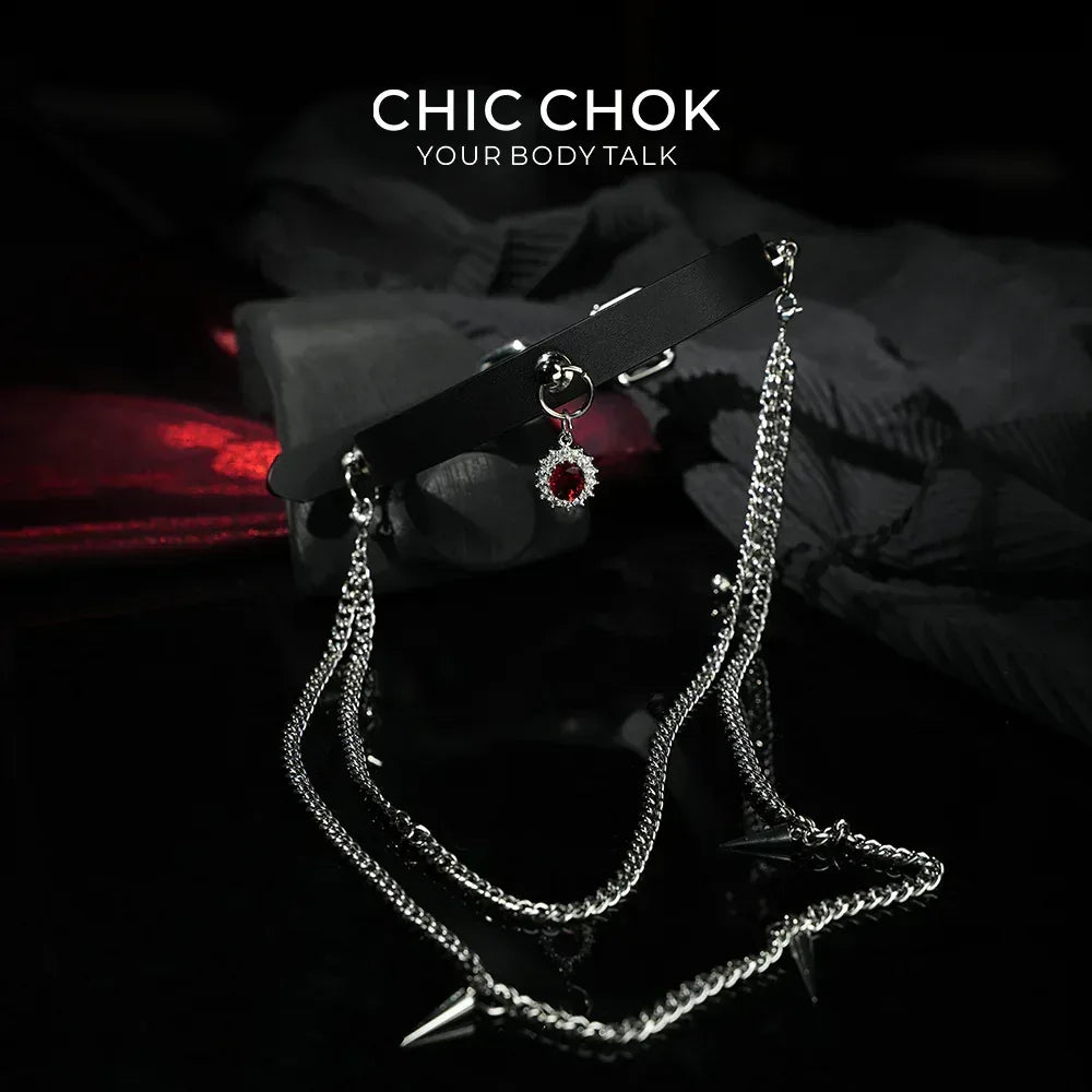 Knight's Sacred Oath - CHICCHOK - Choker, Haute Couture Gothic Collection