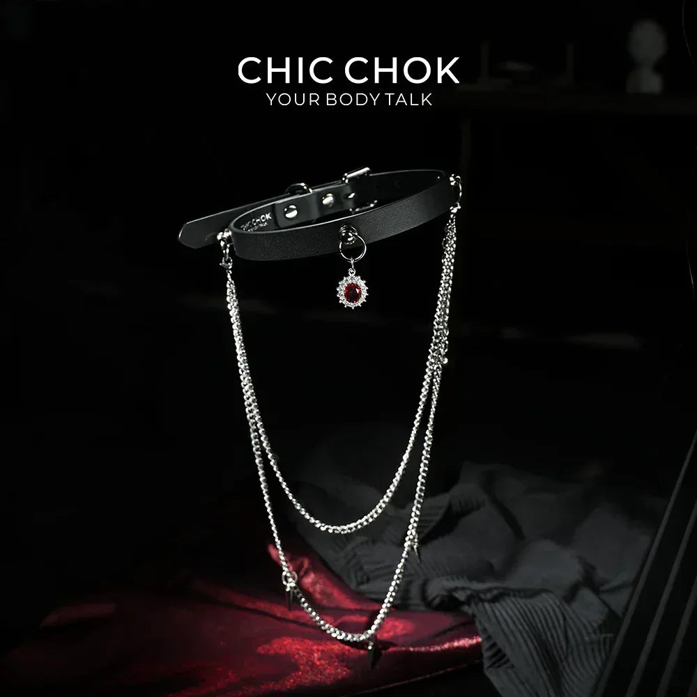 Knight's Sacred Oath - CHICCHOK - Choker, Haute Couture Gothic Collection